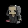 Emperor Palpatine Square Head Figure MOC Compatible Lego Movie Figurine Toy Set
