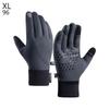 Motorcycle Gloves Men Black Autumn Winter Outdoor Cycling Gloves Gym Fitness Sports Running Warm Touch Screen Nonslip Gloves