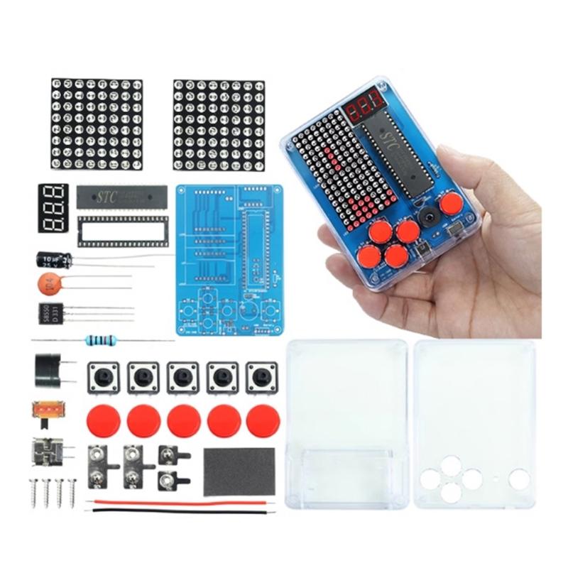 

Educational DIY Soldering Game Kit with 4 Classical Games Perfect for High School STEM and Family Entertainment Learning