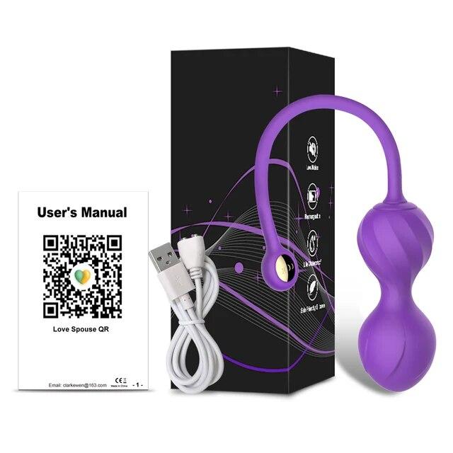 APP Remote Control Vibrator Female Bluetooth G Spot Vibrators for Women Vagina Ball Wear Vibrating Panties Sex Toy for Adults 18
