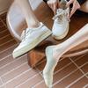 Female Summer Thin Mesh Absorbs Sweat and Does Not Slip Off with Shallow Mouth Invisible Socks