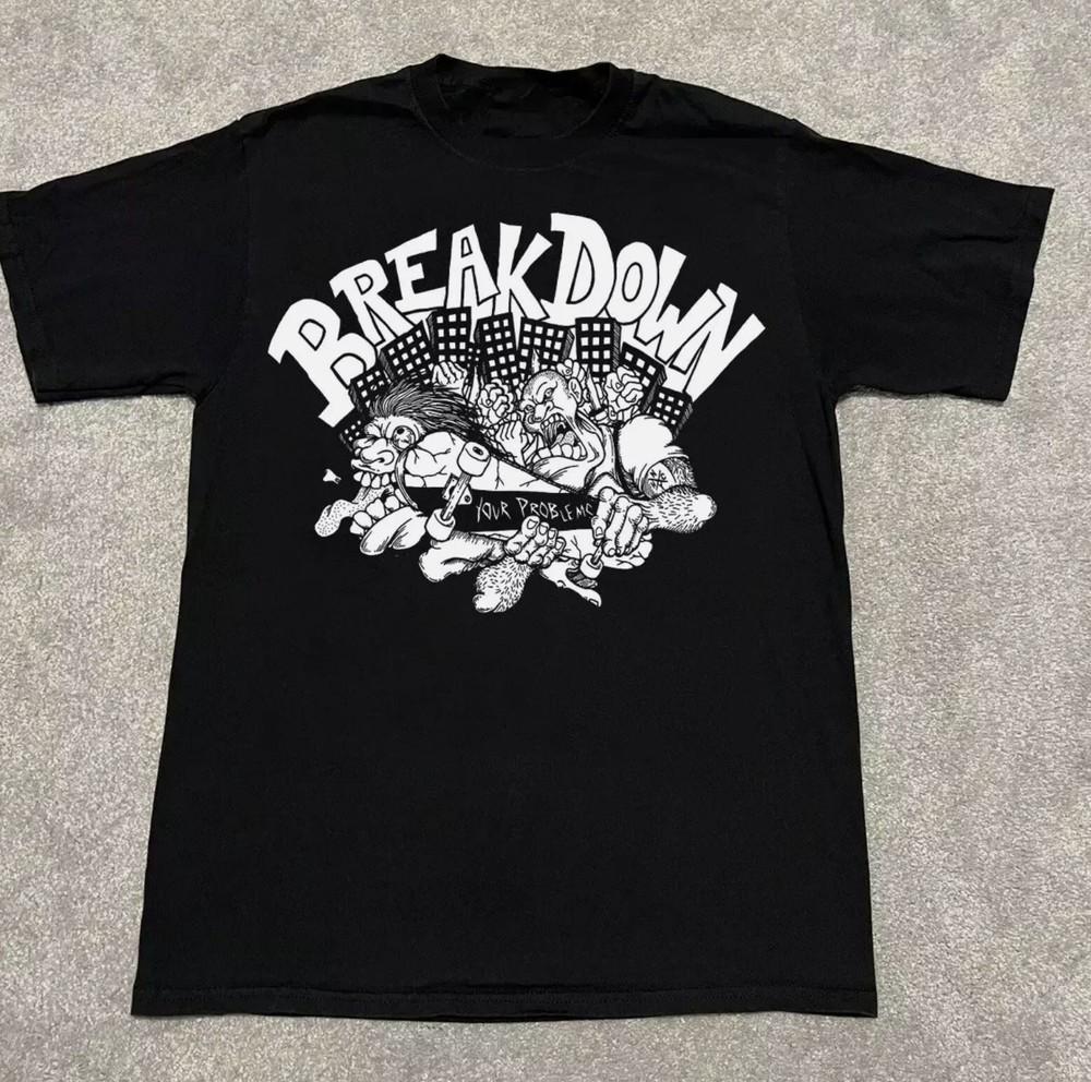 

Breakdown Band T-Shirt Cotton Unisex All Size S-5Xl Tee Unisex T-Shirt XXXXL