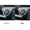 Black 1x One-button Start Nterior Door Accessories High Quality