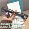 Fashion 3 Colors Reading Glasses Women Vintage Square Frame Far Sight Eyeglasses Men Anti Blue Light Presbyopia