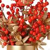 Artificial Floral Pot Chinese Collectible Party Decor Decorative Desk Ornament Decoration Year