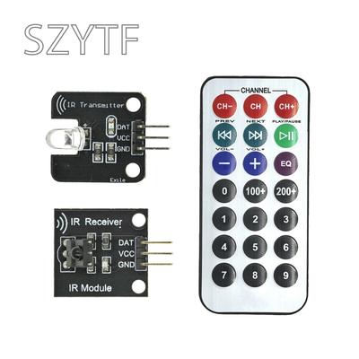Infrared Transmitter And Receiver Module 38KHz For Robotics Projects Electronic Blocks IR Remote Control For Arduino Single Chip