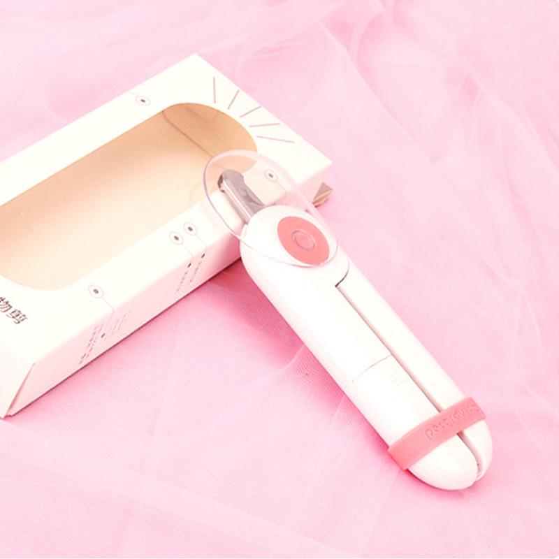 LED Pet Nail Trimmer with Anti-Bloodline Safety for Dogs & Cats