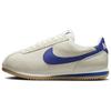 Cortez Sportabteilung Damen Sneaker Creme Blass-Elfenbein Tief-Königsblau FQ8108-110