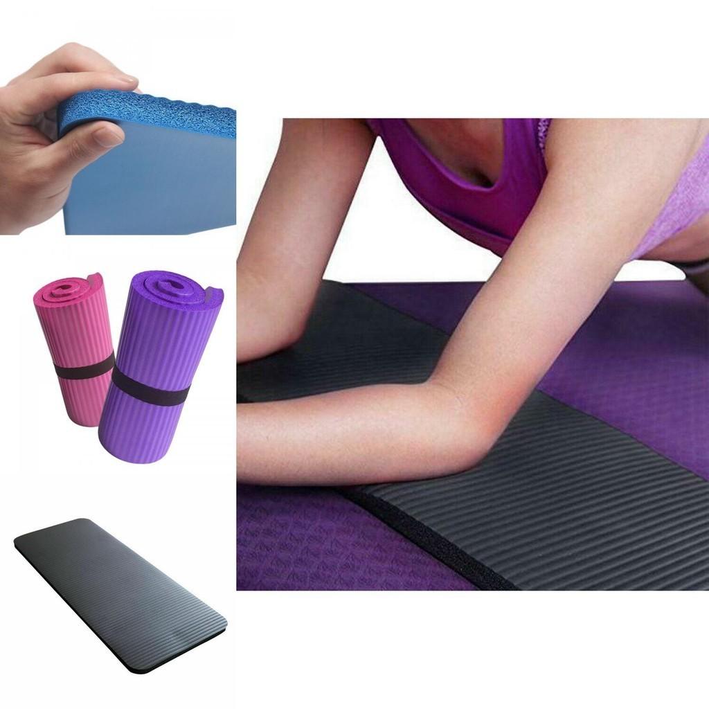 Nbr Yoga Assistance Mat Thick 1.5cm Padding For Flat Support And Elbow Protection Ideal For Fitness Equipment And Massage Therapy