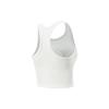 Li-Ning Fitness Series Sleeveless Compression Yoga Sports Tank Women Tops Off-White AUDV020-4