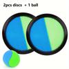 Kids Sucker Sticky Ball Toy Outdoor Sports Catch Ball Game Set Throw And Catch Parent-Child Interactive Outdoor Toys