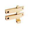 Door Bolt Lock Door Lock Anti-slip Sliding Bolt Door Latch Wooden Door Latch Slide Smoothly Aluminum Alloy Door Lock Non-slip
