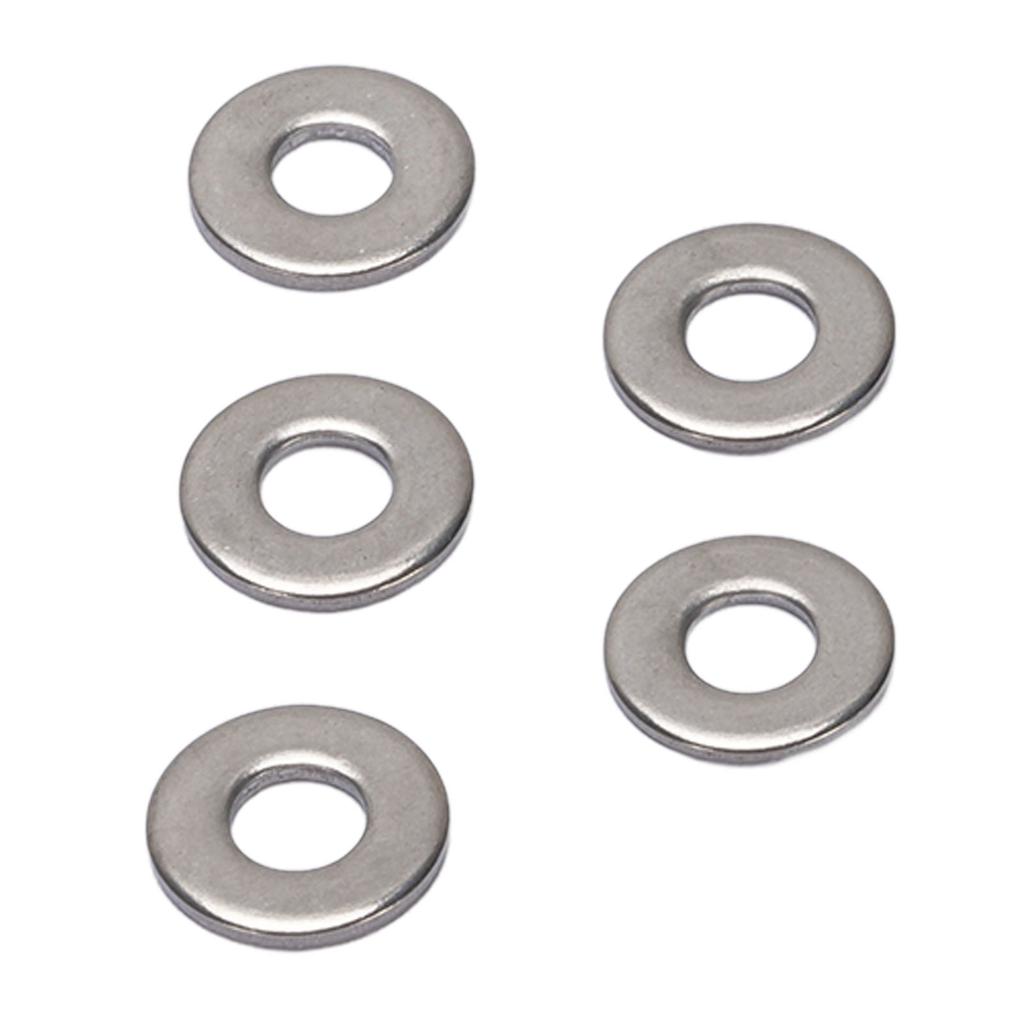 500Pcs 4x10x1mm Stainless Steel Flat Washers Anti Loosing Protective M3 Screw Washer Set