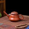 Chinese-style Retro Red Clay Teapot Handmade Tea Brewing Device Gongfu Teapot Single-person Fisherman Teapot Long-spouted Teapot