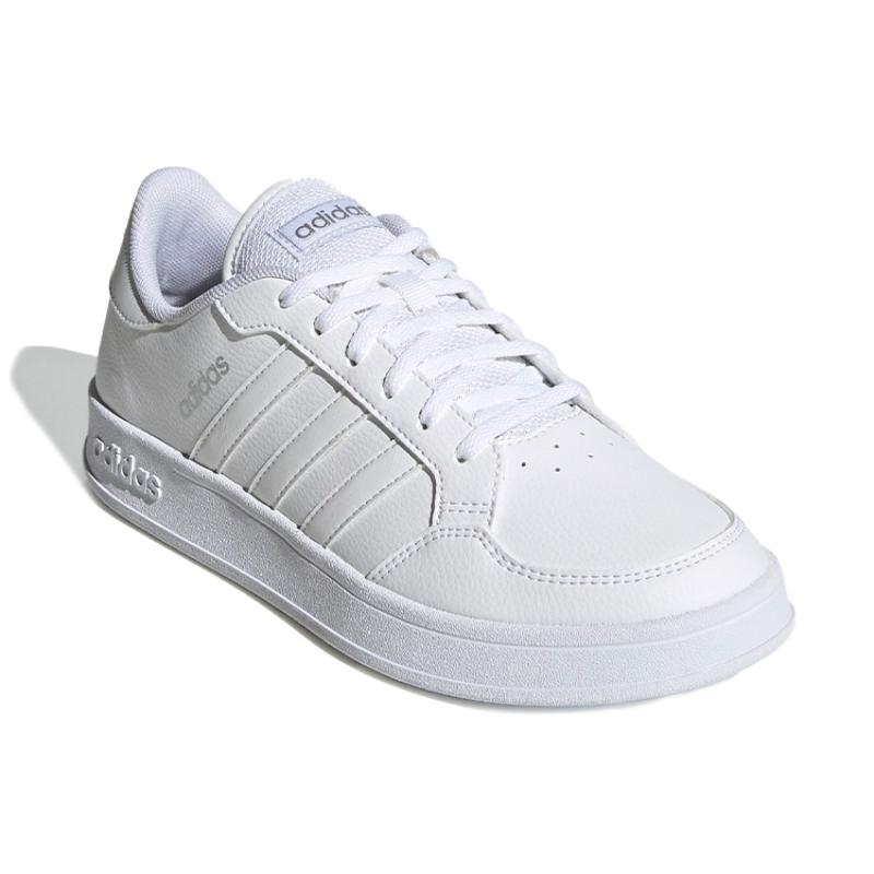 Adidas Women's Breaknet 'White Silver Metallic' Women's Sneakers FX8725