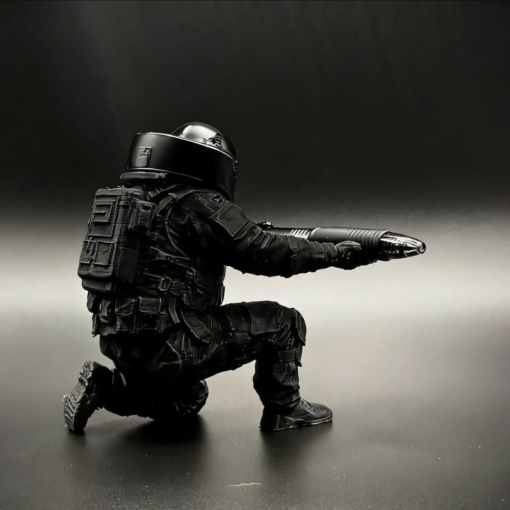 Unique Gift Warrior Pen Holder 3D Printed Special Forces Pen Stand Office Desk