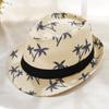 UV Protection Straw Hat Coconut Trees Pattern Jazz Hat Summer Panama Cap  Children Kids