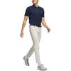 Adidas Ultimate365 Golf Twistknit Fashion Simple Soft Versatile Short Sleeve Polo Shirt Men Polo Shirts Navy-Blue JH1339