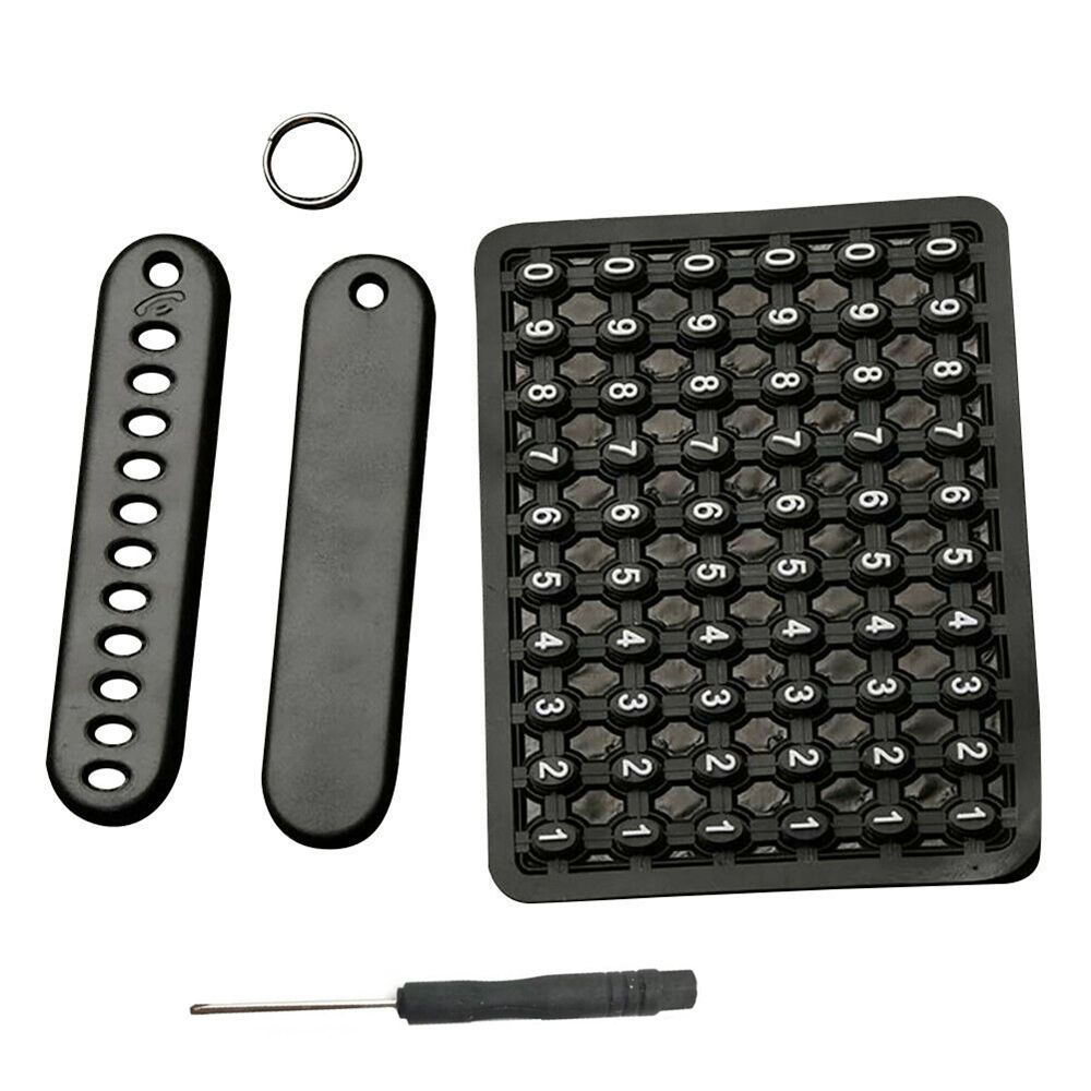 Fashion Auto DIY Bag Pendant Key Chain Anti-lost Car Keychain Phone Number Plate Keyring Leather