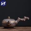 Ceramic Antique Dead Wood Side Handle Teapot Portable Kettle Handmade Tea Pot Tea Cup Drinkware Kung Fu Tea Set