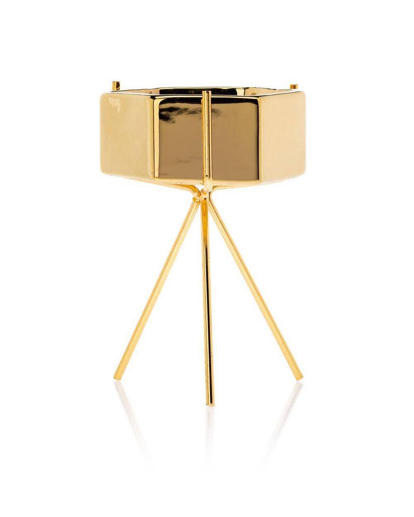 Doniczka Sashi Gold 16,5 Cm