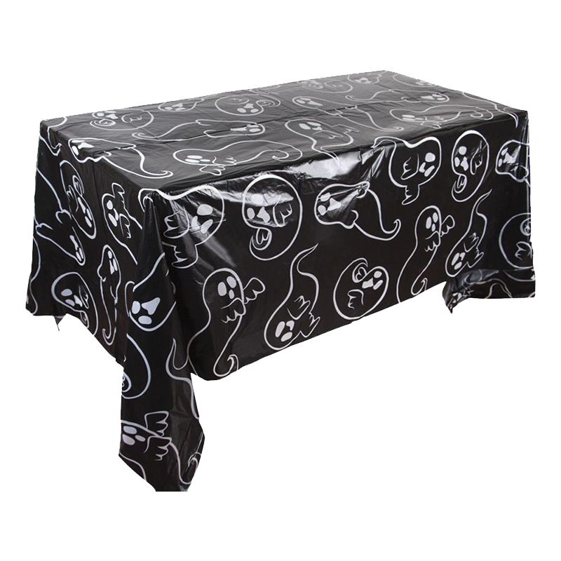 

Table Cloth Home Textile Christmas Theme Tablecloth Background Wall Covering Black Ghost