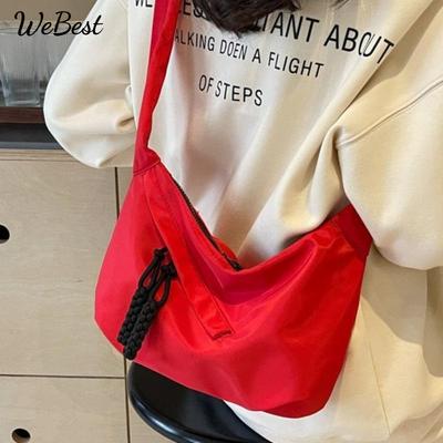 New Nylon Bag for Women, Single-shoulder Crossbody Bag, Lightweight Underarm Bag