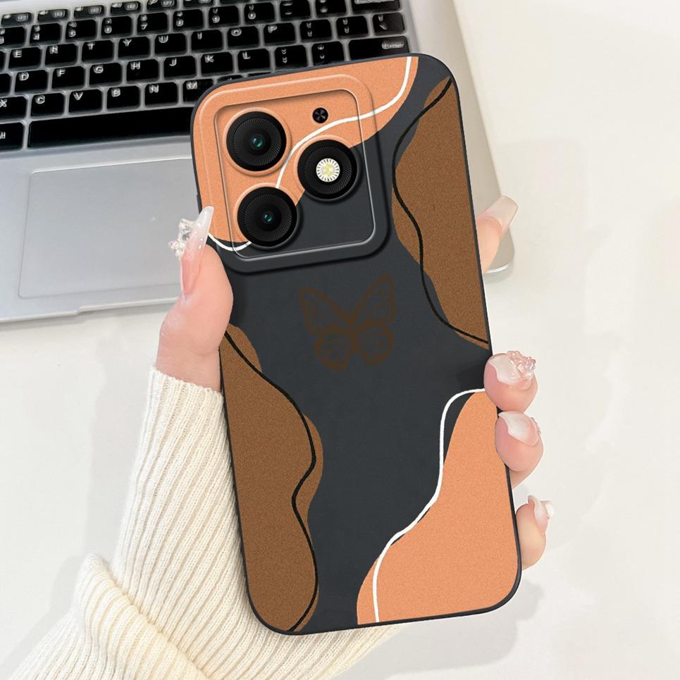 

Casing For ITEL A50 4G A667L Colorful Lovely Cute Case Matte Soft TPU Camera Protective Shell Cover Silicone Sofu Touch ItelA50 Fot Itel A50 A667L