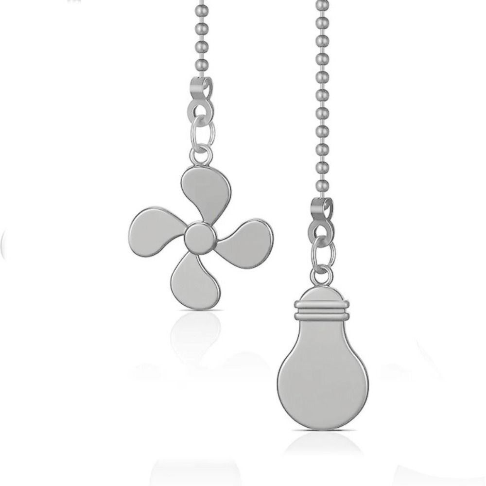 Fan Shape Fan Extension Chain Light Shape Chandelier Pull Chain Ceiling Fan Pull Chain  Home