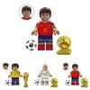 Soccer Star Series Team Building Blocks Set Small Plastic Pieces