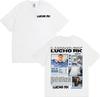 Rapper Lucho Rk Album Tour 2025 Graphic T Shirts Unisex Women Vintage Gothic Short Sleeve Tshirt Fashion Casual Oversized T Shirt