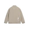 Li Ning CF Sports Life Series Wuhua Tianbao Six Treasures Qiongyao Solid Color Loose Jacket Unisex Jacket Coastal-Gray AJDS347-1