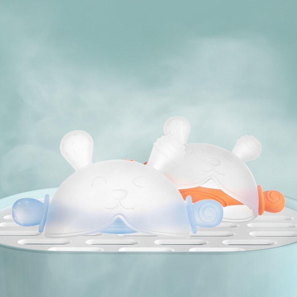 Washable Teether Gloves Rrabbit Kids Teething Toys Comfortable Hand Teether For Infant