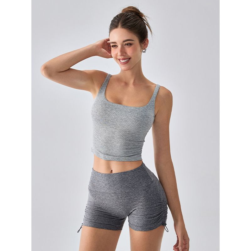 Mitaogirl Kendall Sports Fitness Vest Women's New Arrival Pilates Yoga Clothes Running Quick-Drying Slim Looking Bra