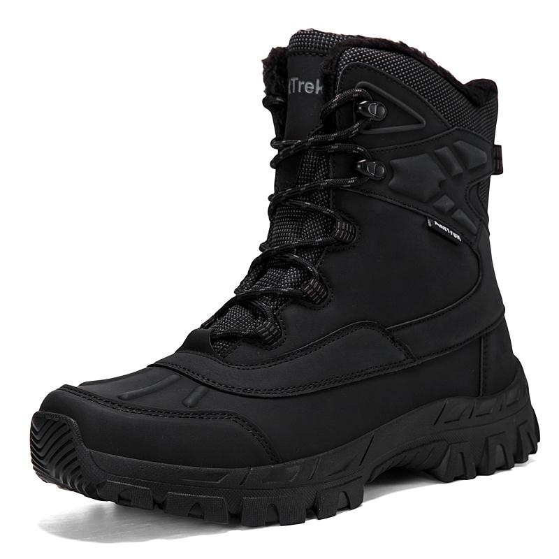 Men Warm Lined Outdoor Hiking Shoes Outdoor Shoes Everyday Walking and Casual Wear Commuting and Travel Daily Wear Sizes 39-47