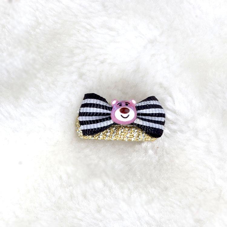 Bowknot Dog Hair Clip for Yorkshire Terrier, Teddy, Schnauzer, Maltese