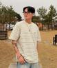 OUTDOOR PRODUCTS Striped T-Shirt (Blue)