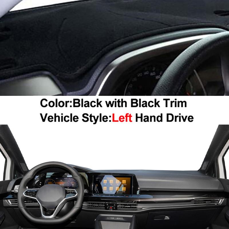 Auto Innen Armaturenbrett Abdeckung Für Volkswagen VW Golf 8 MK8 2025 2025 2025 LHD RHD Armaturenbrettmatte Teppich Cape Sonnenschutz Matte Teppich Anti-UV