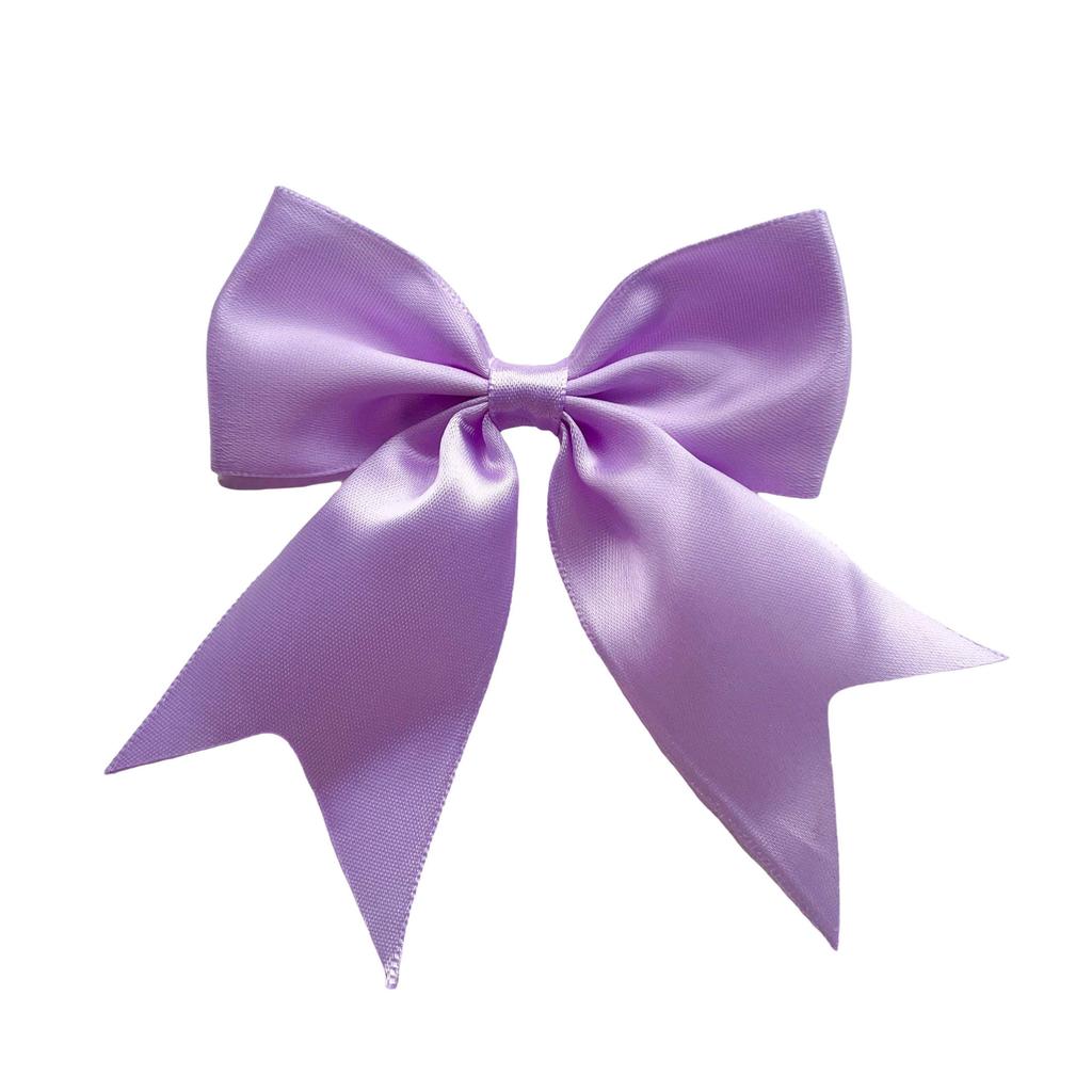 New Solid Color Ribbon Bows Hair Clip For Kids Girls Hairpins Barrettes Handmade Headwear Hair Accessories