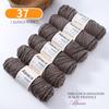 Alpaca Wool Medium Thick Yarn Ball for Hand-Knitted Cardigans, DIY Scarves, and Sweaters