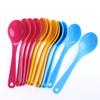 12Pcs Baby Feeding Spoon Safe Plastic Toddler Training Eating Spoon Set Food