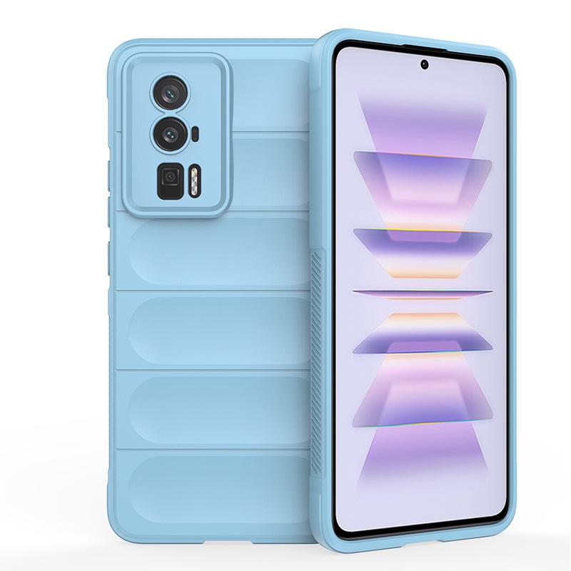 For Poco F5 Pro Case Cover Poco F5 Pro Capa New Shockproof Rubber Armor Bumper Back Soft TPU Fundas Xiaomi Poco F 5 F5 Pro Cover
