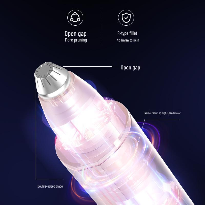 Automatic Electric Eyebrow Trimmer and Shaper for Beginners - Safe for Men and Women.
