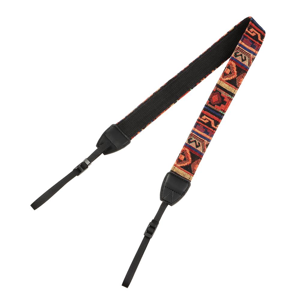 Retro Ethnic SLR Camera Accessories Lanyard Band Neck Strap SLR Camera Shoulder Strap Camera Shoulder Band DSL/DSLR Camera Strap