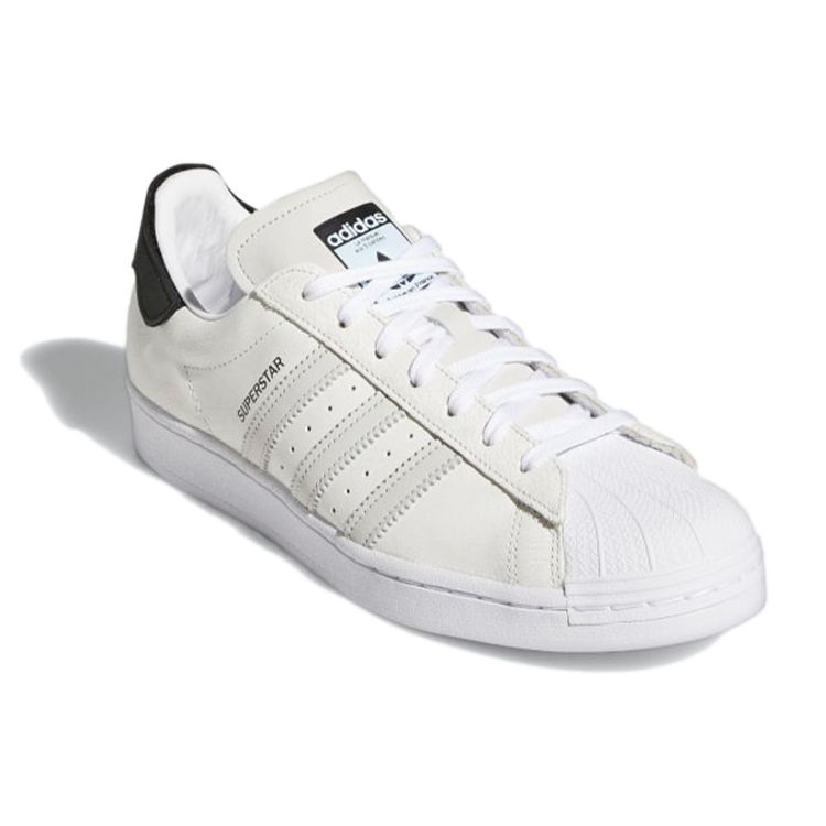 adidas Superstar Cloud White Crystal White Unisex Sneakers Black FV2823