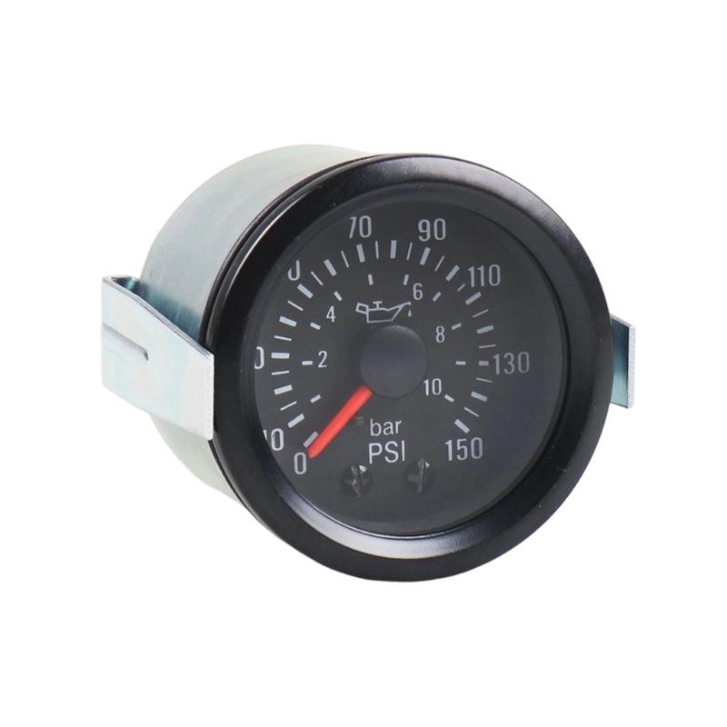 Simple Installation 52mm Oil Pressure Display Two Unit Show And Bar Scales 91AE