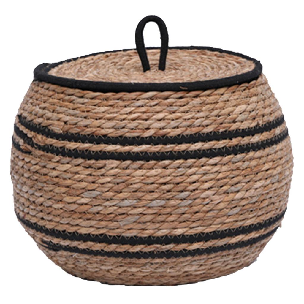 Woven Planter Basket Decorative Storage Basket for Porch Farmhouse Office