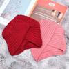 Warm Solid Center Cross Knot Bandanas Hair Scarfs Knitting Turban Cap Turban Headband