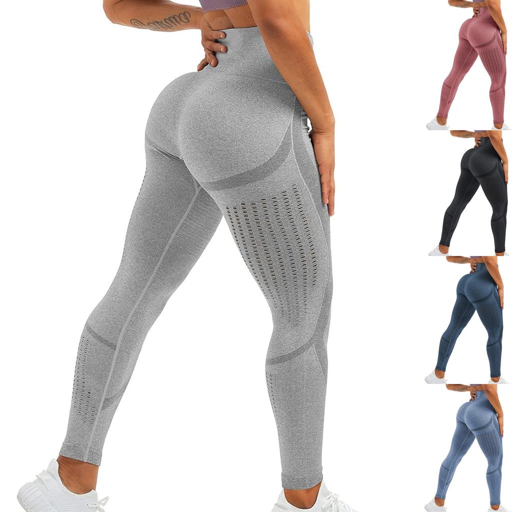 Buy Women's Seamless Knitting High Waist Tight Fitting Hip Lift Motion