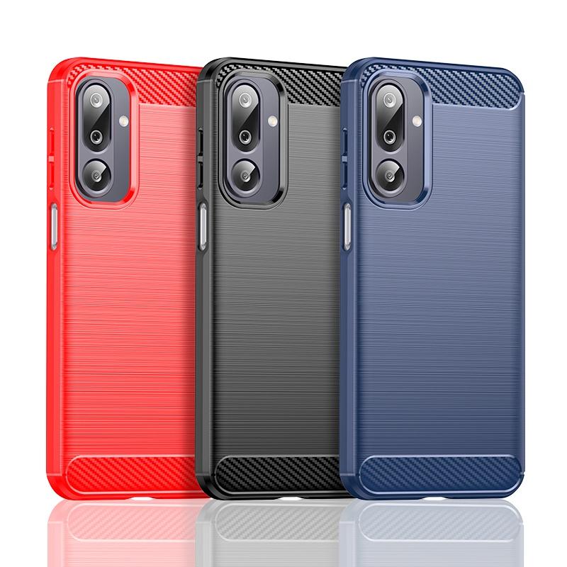 For Cover Samsung Galaxy M36 Case Samsung M36 Capas Shockproof Phone Back Bumper Armor TPU Soft Carbon Fiber Fundas Samsung M36
